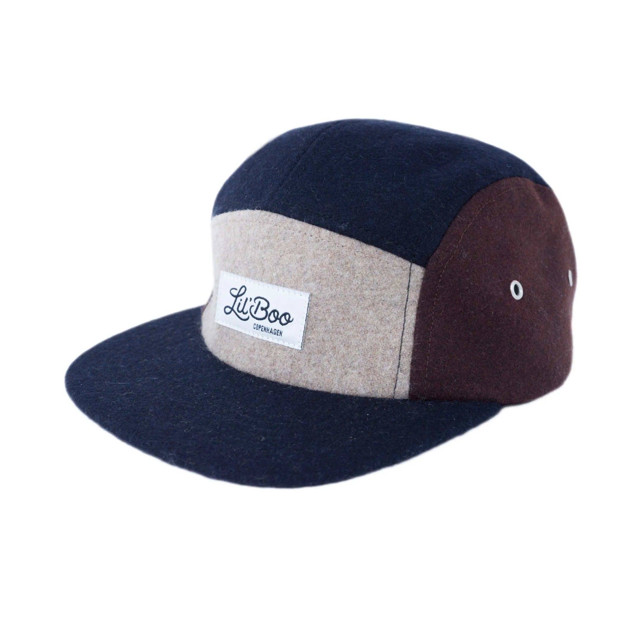 Lil' Boo Block Wool 5 Panel - Brown< Caps | Beanies