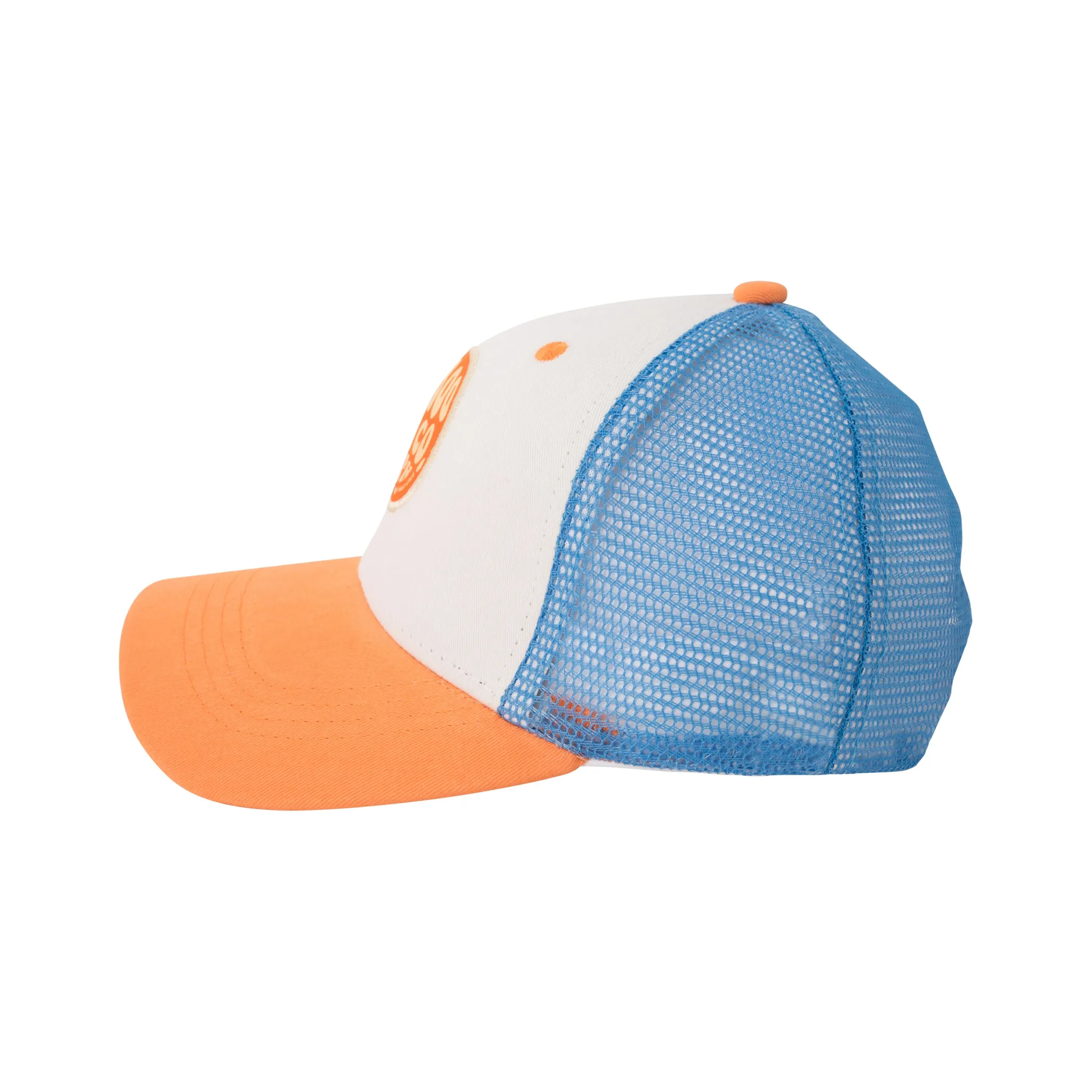 Lil' Boo Trucker Cap - Orange/Blue< Caps